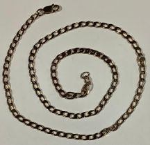 A 9ct gold chain, 11.4g