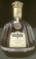 Wines and Spirits - Martel Cognac XO Supreme, 40% vol, 70cl, level to shoulders, seal intact