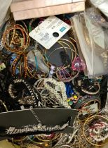 Costume Jewellery - including earrings, bracelets, necklaces, etc (quantity)