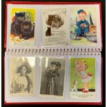 Postcards - Twentieth century and later - humorous; Bit Forres, Dinal, Sydney carter; places
