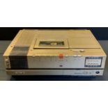 A vintage Sony Betamax video cassette player, SL C5 UB.