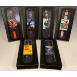 Swatch - the 2020 James Bond Collection Wristwatches, GZ328 Licence To Kill; GZ340 Casino Royale