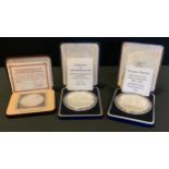 Pitcairn Islands, 150th Anniversary of the Constitution 1938-1988 $50 Silver Proof Commemorative