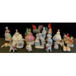 Ceramics - Royal Doulton figures, 'My Love', HN2339, and 'Heather', HN1981; a Beatrix Potter 'Mr