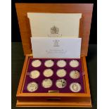 Royal Mint The Queen's Golden Jubilee Collection, 2002, comprising 24 x 28.28g sterling silver proof