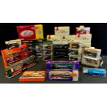 Toys and Juvenilia - Corgi toys and others including; Eddie Stobart including Cargo Box van, fork