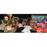 Dolls- Sindy related toys including jeep; other dolls; etc