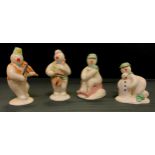 Royal Doulton The Snowman gift collection including 'Violinist Snowman' DS11, 'Cellist Snowman'