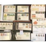 Stamps -Philately - FDCs, 1970s and later, envelopes and franked post card etc qty,