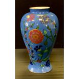 A.D.H.J (Jones) Wilton ware Stoke on Trent ovoid vase, 27cm,c.1920