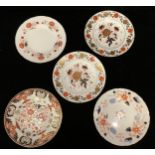 A Royal Crown Derby Imari Beaumont pattern dinner plate, 27cm diameter, second; a pair of 8687