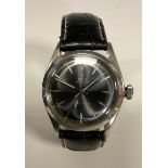 Rolex Tudor - Oyster Shock Resisting wristwatch, granite dial, block baton markers, centre