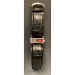 Hoga - a 1960s Directime Baschmakoff Jump Hour Automatic Swiss Watch, 32mm stainless steel case,