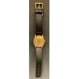 Longines Wittnauer - 1960s Gold Medal automatic 14ct gold cased wristwatch, 34mm gold case with
