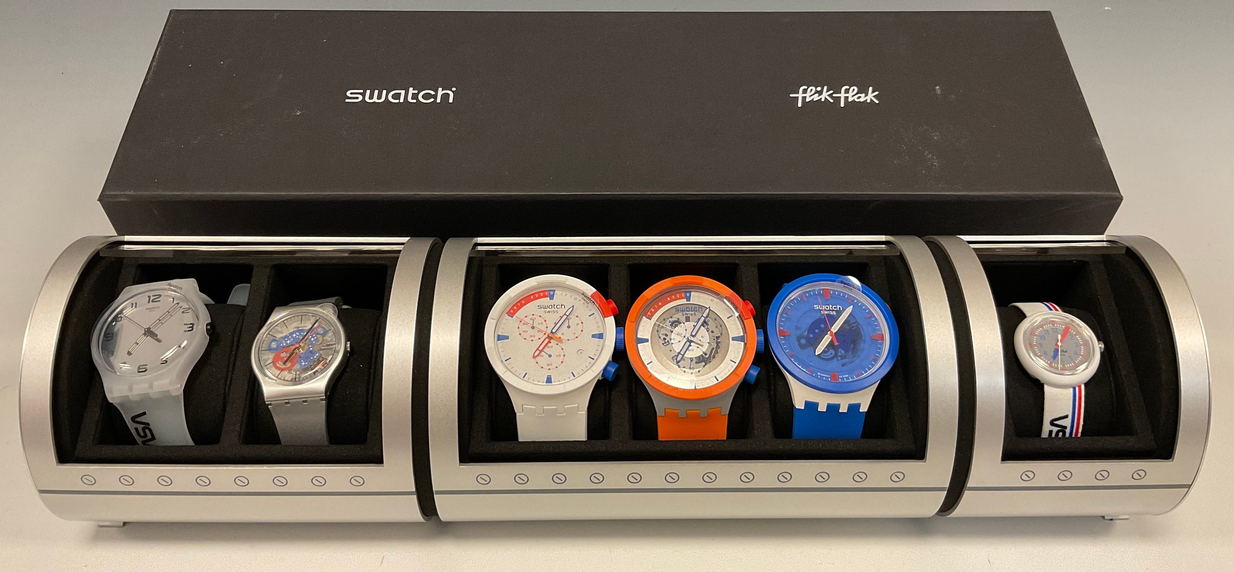 Swatch - Exclusive limited edition Space collection set, ref SCS32, one of only 800 made world wide,