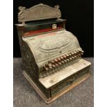 A early National Cash Register Company (NCR & Co.) of Dayton, Ohio, USA, cash register, number