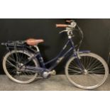 A Pendleton Somerby Electric Bike - Midnight Blue, 19” frame.