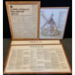 Posters - Electrical Factories Act 1908-1944, Conditions of Sale for Livestock Markets, 1987, etc (