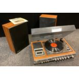 A National Panasonic SG-2070L compact stereo turntable system, belt-drive automatic turntable, and