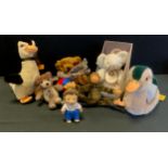 Toys and Juvenalia - Stieff animals and similar including; Stieff duck, reg no 3205/15, Stieff duck,
