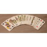 A set of 19th century Austrian playing cards, by Ferdinand Platnik & Sohne, Wien [Vienna], printed