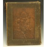 A folio of early 20th century German sepia engravings