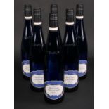 Wines - six bottles of Pieroth Blue Burg Layer Schlosskapelle Auslese, 0.75cl