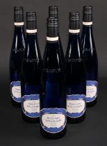 Wines - six bottles of Pieroth Blue Burg Layer Schlosskapelle Auslese, 0.75cl