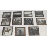 Photography - Militaria - a collection of late 19th century magic lantern slides, military subjects,