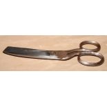 A pair of draper's scissors, by T Wilkinson & Son, Sheffield, 30.5cm long, early 20th century