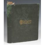 Cricket, A Weekly Record of the Game, vol 28, January to December 1909