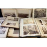 Photography - Travel - an interesting 19th century photograph album, folio, HMS Prince Consort