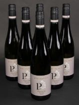 Wines - six bottles, Pieroth Bingerbrucker Riesling, 2019, 10% vol, 750ml