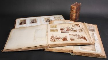 Postcards and Photography - an Edwardian family album, containing annotated sepia photographic