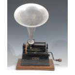 An Edison Gem Phonograph, Model C Reproducer, Orange USA