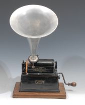 An Edison Gem Phonograph, Model C Reproducer, Orange USA