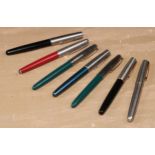 Pens - fountain pens, Parker, etc (7)