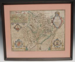 Wales - John Speed (1551/52-1629), The Countye (sic) of Monmouth [...], [London]: [...] to be