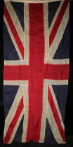 An early 20th century union flag, 86cm x 183cm