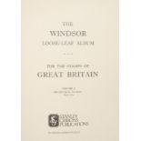 Stamps - GB Windsor album volume 1, 1840-1970, excellent collection from 1841 onward, 1d reds, all