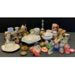 Ceramics & Glass - paperweights, Caithness glass etc, Royal Doulton character jugs; others;