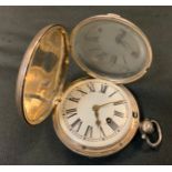 A William IV silver verge fusee pocket watch, by John Bates, London 1831