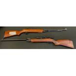 A Westlake break barrel air rifle, serial no 110626205, Optik telescopic sight; another Snow Peak,