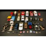 Toys and Juvenilia - Diecast models including; Dinky Ford Transit van, Matchbox Hoveringham