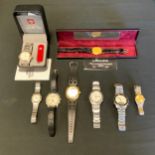 Watches - Seiko 5 automatic, 6309-8500, stainless steel case and bracelet, lady's Ky 4206-0510 A4,