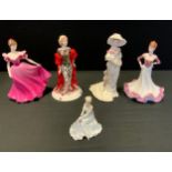 Coalport figures - David Shilling Celebration collection, Fun Night Out, number 68; Ladies of