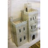 A ‘Cumberland Castle’ Doll’s house kit, in two boxes, 1/12scale.