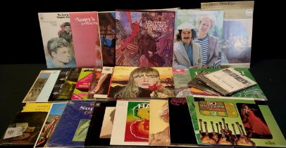 Vinyl Records - Lps and singles, inc Ray Conniff Junior, Santana, Simon and Garfunkel , Joni