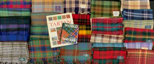 Traditional Fashions - Scarves - various traditional Tartan pattern wool, and lambs wool,