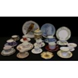 Wedgwood - collectors’ cabinet china - Chatsworth tea cup, saucer, and tea plate, boxed; Palladian